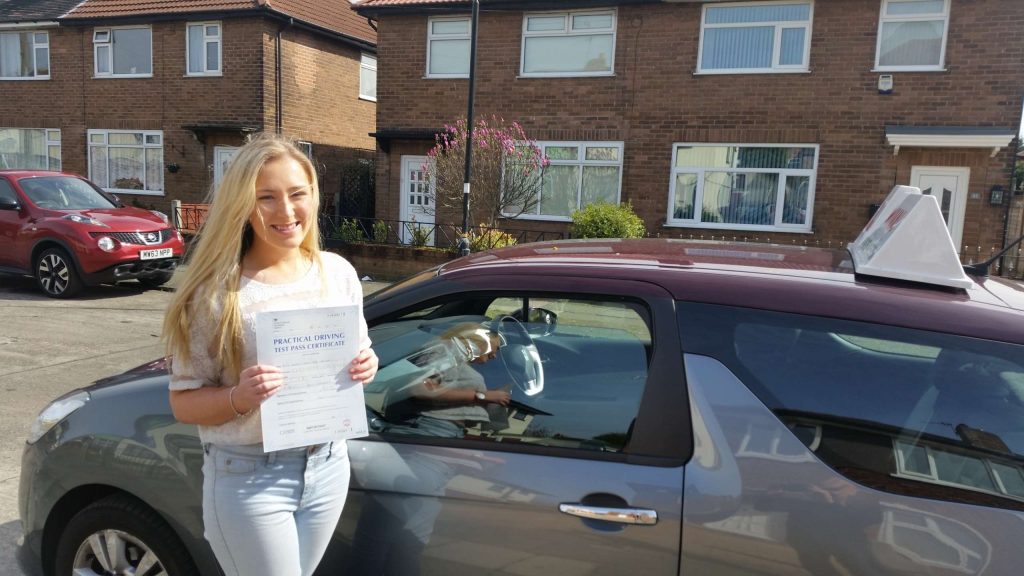 manchester driving lessons. Test Passed.