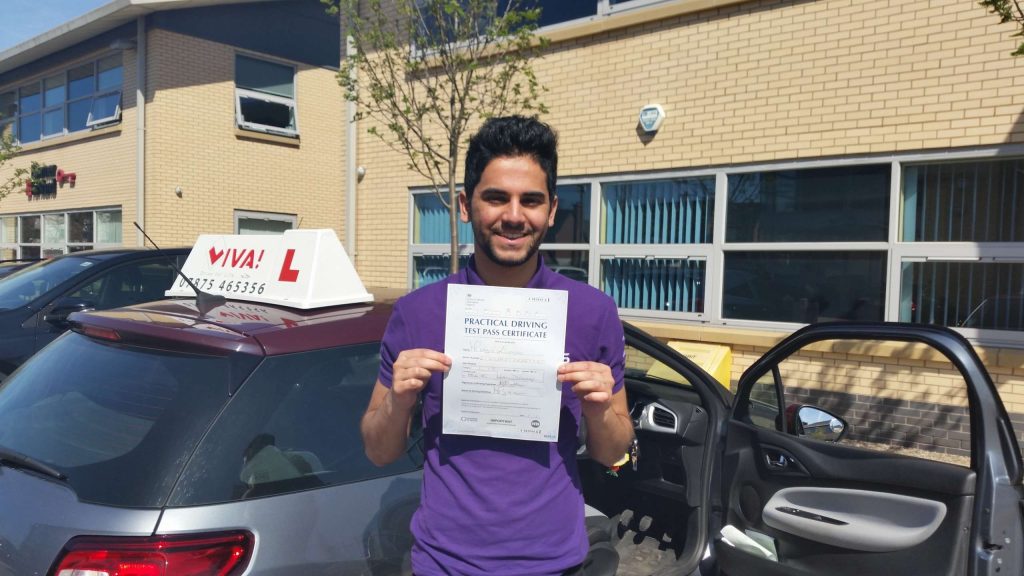 manchester driving lessons. Test Passed.