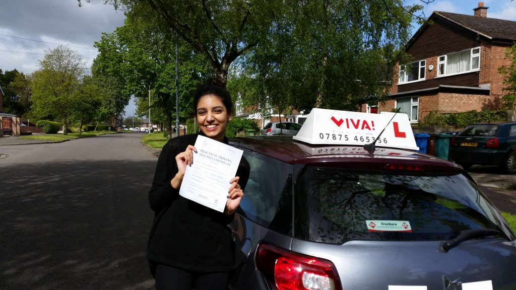 manchester driving lessons. Test Passed.