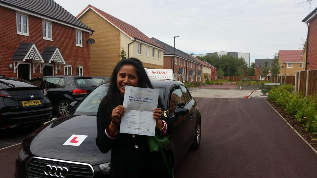 manchester driving lessons. Test Passed.