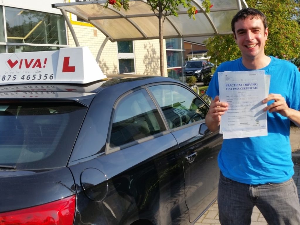 manchester driving lessons. Test Passed.