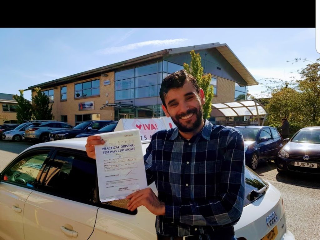 manchester driving lessons. Test Passed.