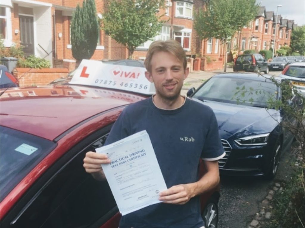manchester driving lessons. Test Passed.
