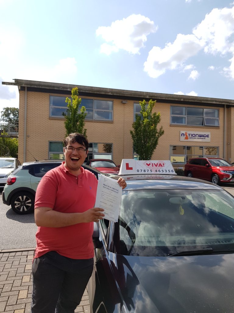 manchester driving lessons. Test Passed.