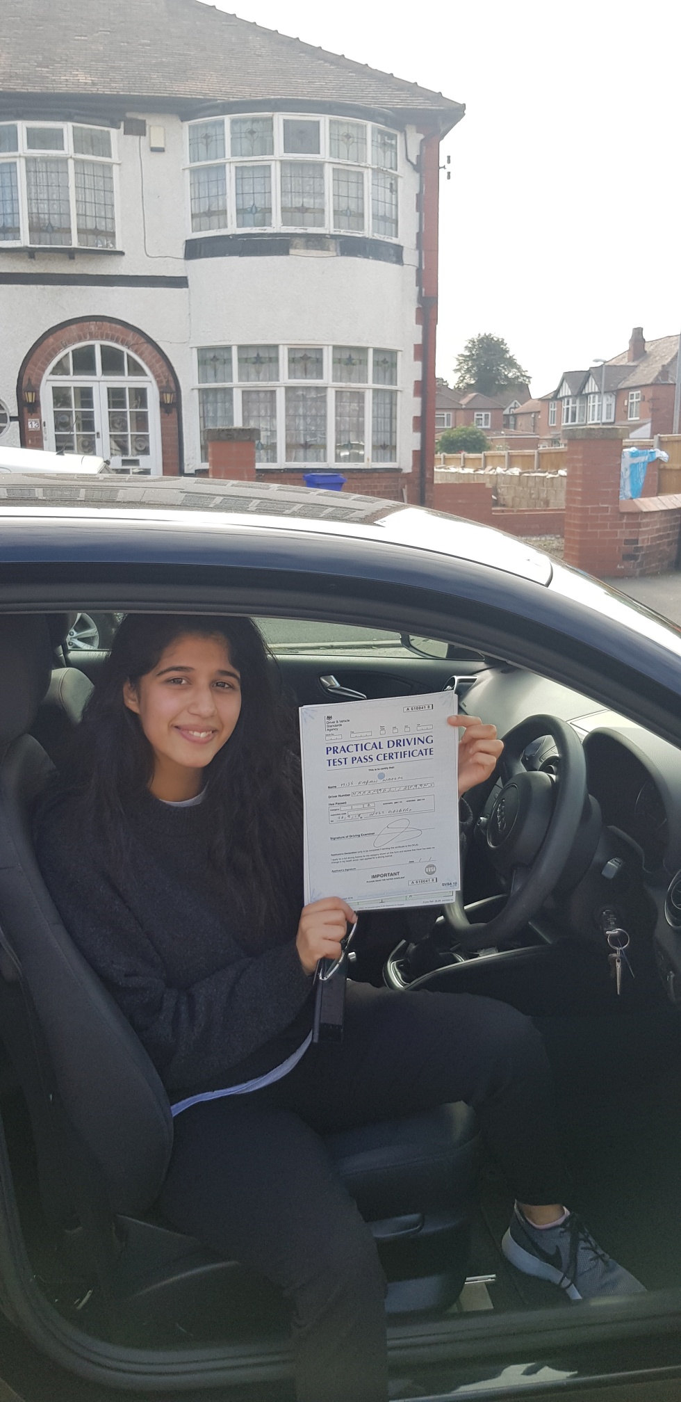 manchester driving lessons. Test Passed.