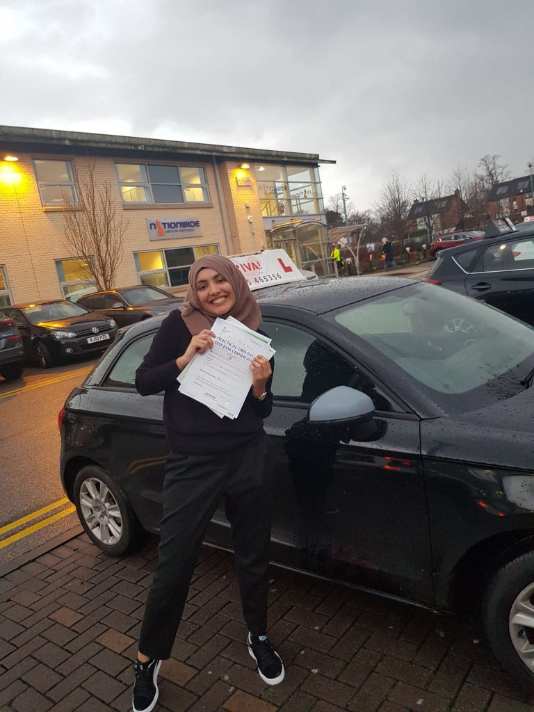 manchester driving lessons. Test Passed.
