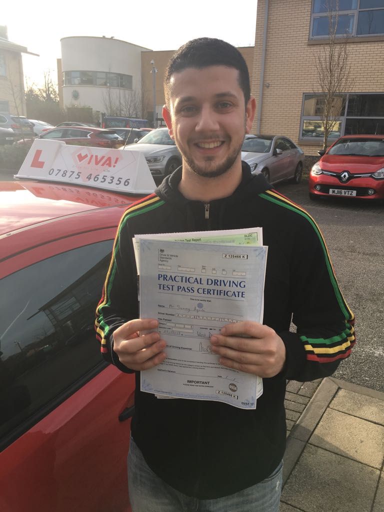 manchester driving lessons. Test Passed.